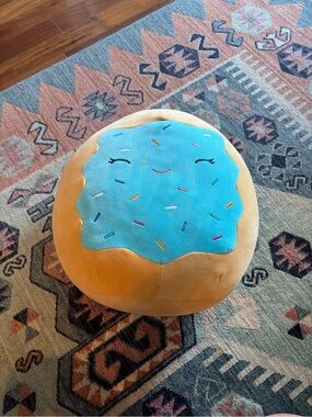 blue toaster pastry oversized squishmallow plush